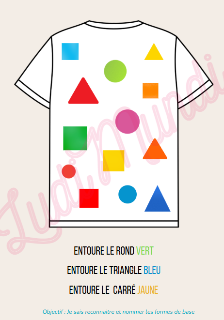 Cahier d’activités de français Petite Section – Apprentissage ludique dès 2 ans