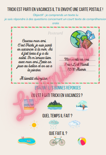 Livret activités français grande section maternelle - zéro préparation, 100% efficace et ludique !