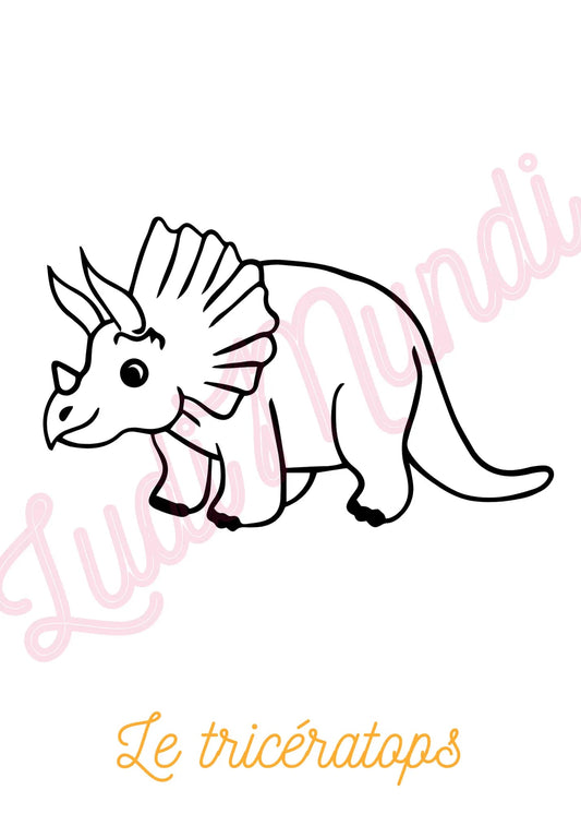 Coloriages dinosaure : Des aventures préhistoriques à imprimer - LudiMundi