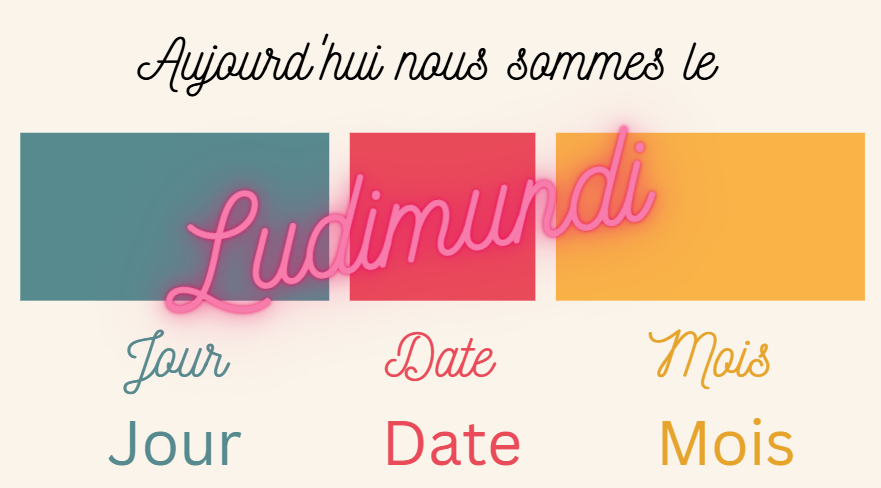 Rituel date du jour maternelle à imprimer - l'outil idéal pour structurer les journées de votre enfant