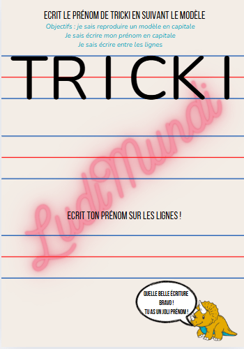 Livret d'apprentissage - français MS : ludo - pédagogique et progressif - LudiMundi