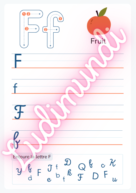Cahier d’apprentissage écriture – GS | LudiMundi - LudiMundi