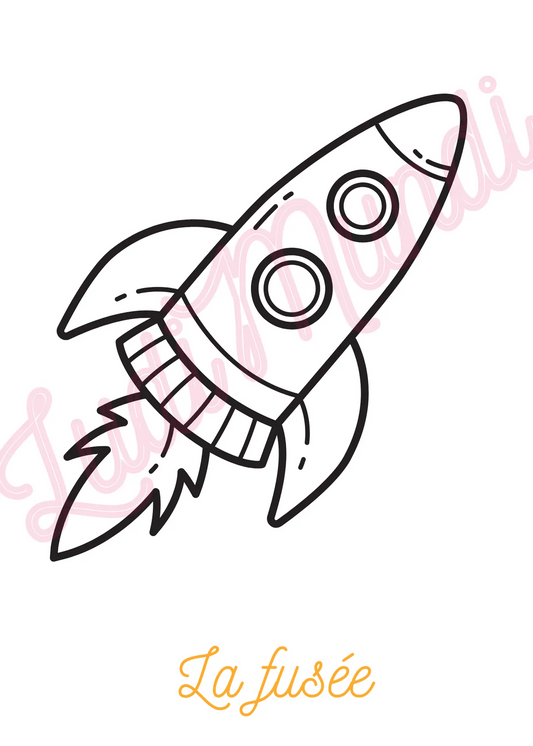 Cahier de coloriage à imprimer - Les véhicules - LudiMundi