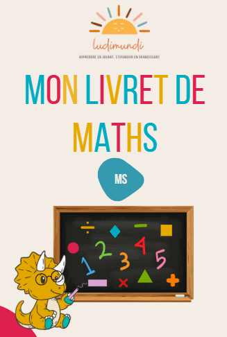 Cahier montessori maths MS - acquerir les bases tout en s'amusant - LudiMundi