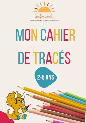 Le cahier de tracés : la nouvelle activité préférée de votre enfant ! - LudiMundi